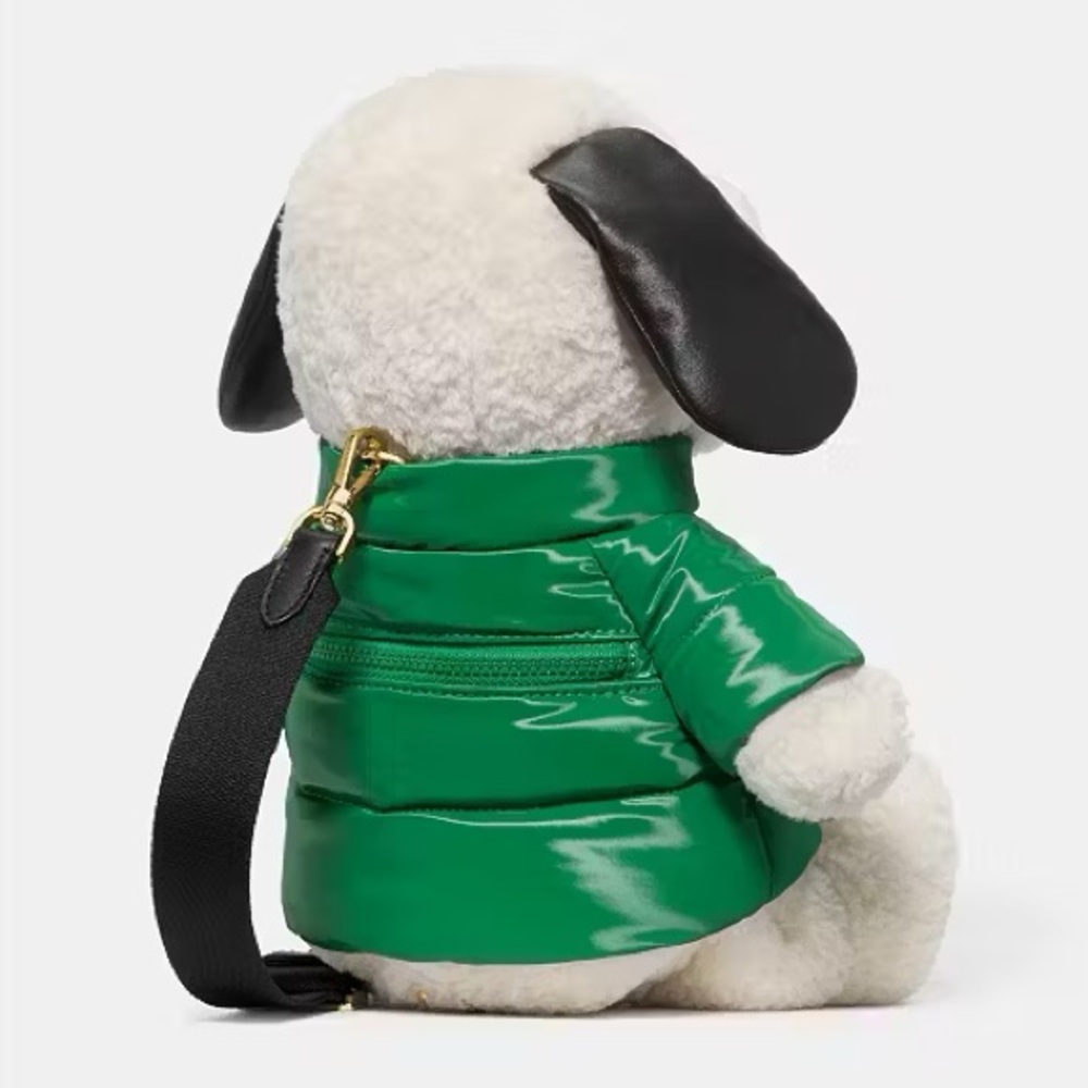 Kate Spade Snoopy Faux Fur 3D Crossbody Bag β KM631 Novelty - Picture 2 of 8